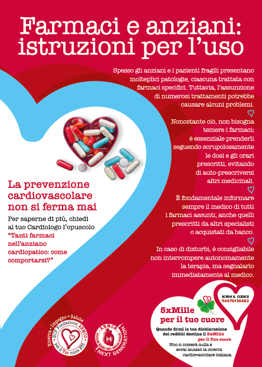 FARMACI E ANZIANI: ISTRUZIONI PER L’USO