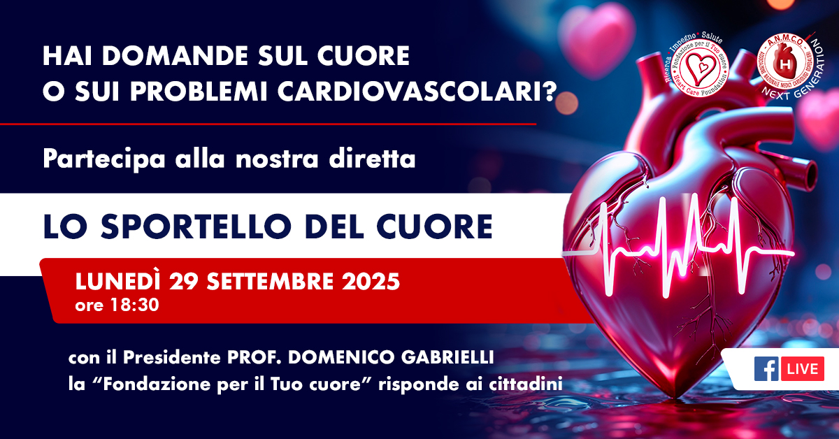Giornata Mondiale del Cuore - Live Facebook